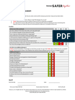 Point of Work Assessment - Stop Think Act