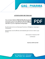 Attestation de Travail-ATANDJI