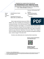 Pemberitahuan Optimalisasi Penyusunan RKAS Kepada K3S Kecamatan Signed