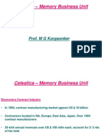 Celestica - Memory Business Unit