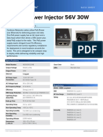 Cambium-Networks Datasheet PoE Power Injector 56V 30W N000000L034B 01112023