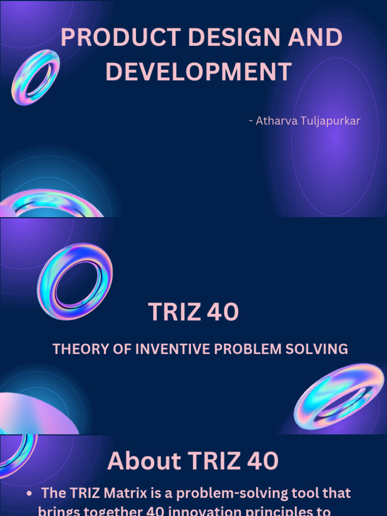 Triz 40 | PDF