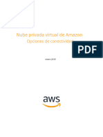 Aws Amazon VPC Connectivity Options - ESPANIOLed