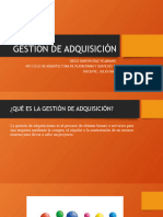 GESTIÓN DE ADQUISICIÓN - Proyectoinfirmatico