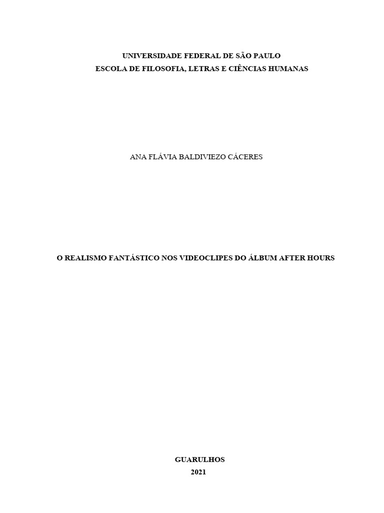 o-realismo-fant-stico-nos-videoclipes-do-lbum-after-hours-pdf
