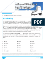 T e 1680514653 Esl A2 Key Reading and Writing Part 4 Worksheet Ice Skating Ver 1