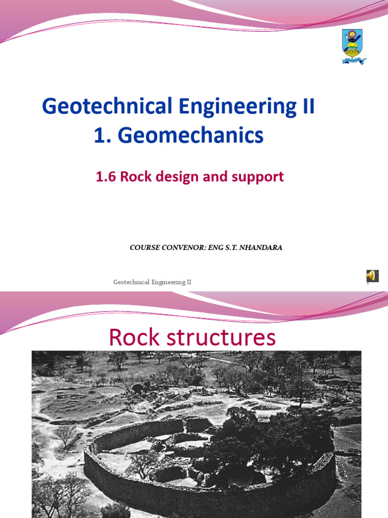 Rock Design and Mechanics Overview | PDF | Geotechnical Engineering ...
