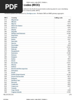 Download Mobile Country Codes MCC Mobile Network Codes MNC Imsi by Faissal Abdallah SN69055903 doc pdf