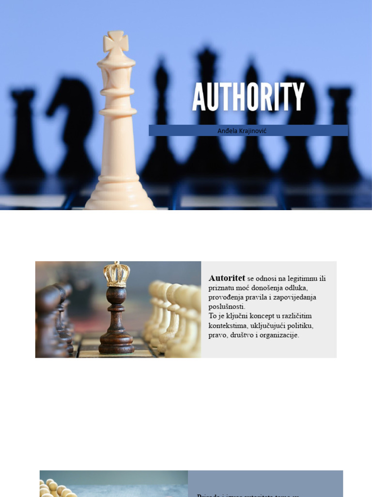 Autoritet | PDF