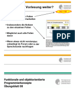 Vorlesungsinhalte Passend Zur Hausübung 08