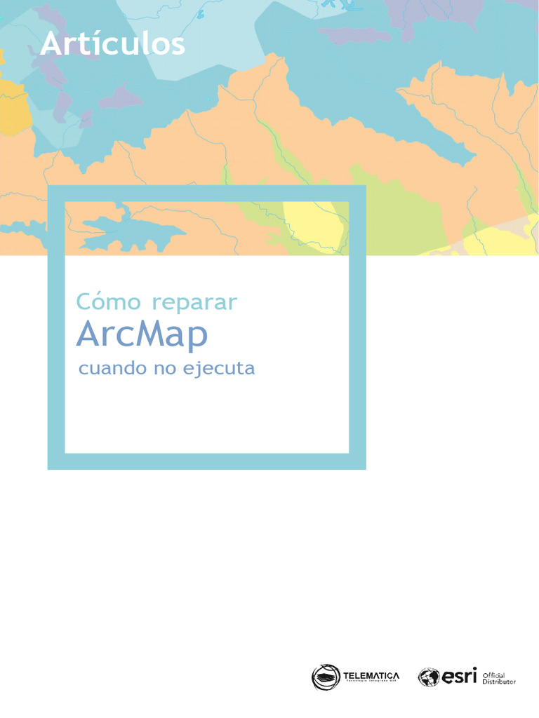 Reparar ArcMap: Soluciones Efectivas | PDF | Registro de Windows ...