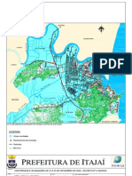 Mapa Itajai Areas Atingidas