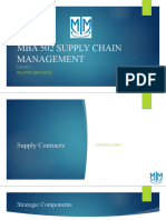 MBA 502 Supply Chain Management Lesson 3