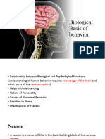 Biological Basis of Behavior