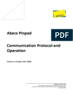 Abecs Pinpad Communication Protocol and Operation v212r01190411 1