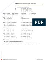 T4 Factorizacion de Polinomios Sol