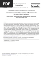 Farm Structure and Land Concentration in Roman - 2016 - Agriculture and Agricult