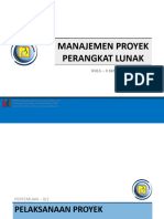 Pelaksanaan Proyek