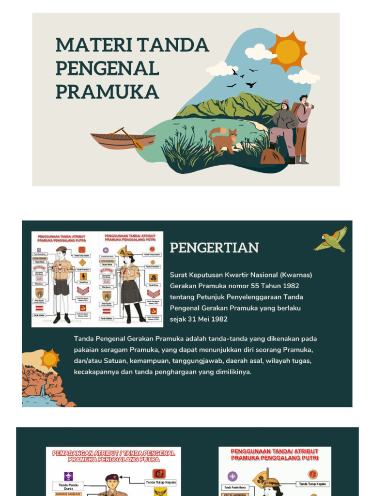 Tanda Pengenal Gerakan Pramuka | PDF
