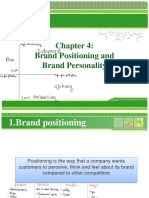Chapter 4 Brand Positioning