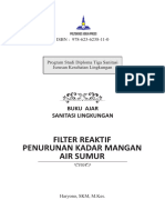 5 Filter Reaktif Penurunan Kadar Mangan Air Sumur