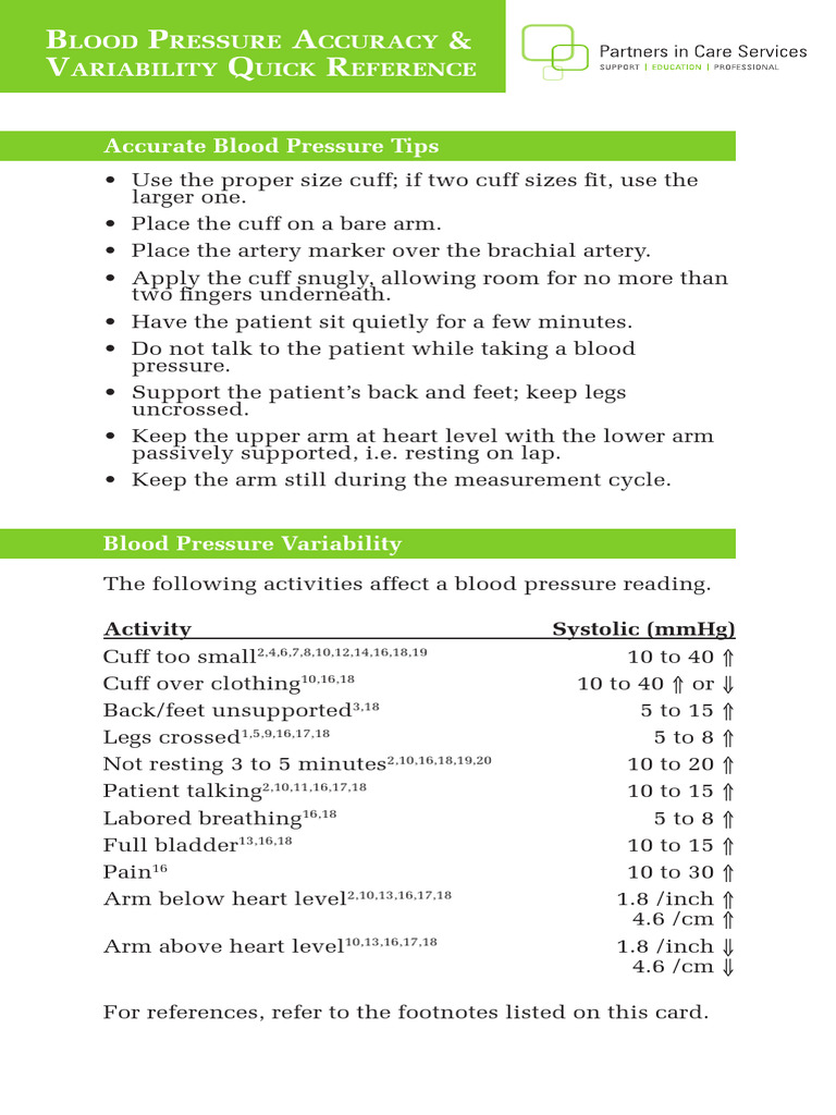 Blood Pressure Measurement Guidelines | PDF | Blood Pressure | Metrology