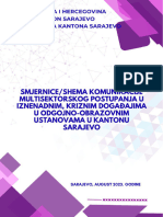 Smjernice Postupanja U Iznenadnim Kriznim Situacijama Za Odgojno-Obrazovne Ustanove