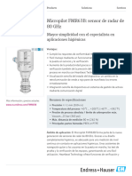 Endress-Hauser Micropilot FMR63B ES