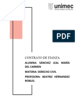 Contrato de Fianza