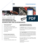 PCB K333D01 Digitaler Vibrationsmesser IBD