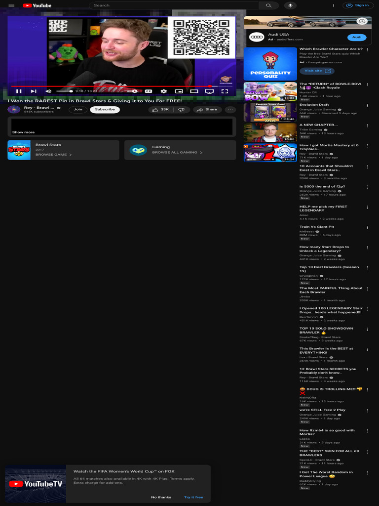 I Won The Rarest Pin In Brawl Stars Giving It To You For Free