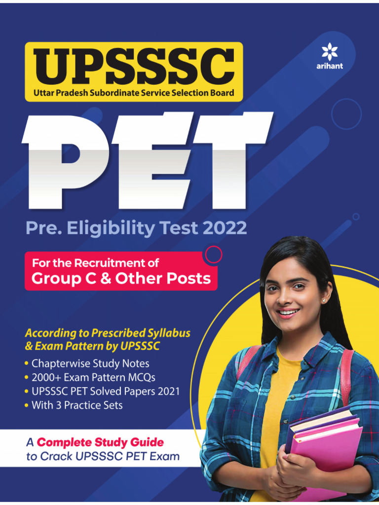 Arihant UPSSSC PET Book 2025 PDF | PDF