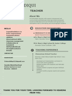 Brown Modern Minimalist Graphic Designer Resume