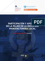 Informe - Participación y Aportes de La Mujer en La Industria de Manufactura Local Revision