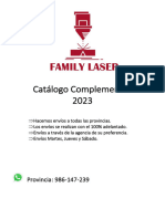Catálogo UJJ Complementos Family Laser 2023