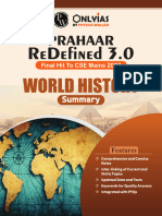Prahaar Summary 3.0 World History