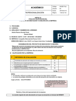 ANEXO 22 (Ficha de Calificacion de La Empresa Al Proyecto