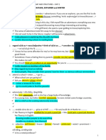 Cambridge - 4.5 - 5.5 - Vocabulary and Structures - Unit 2