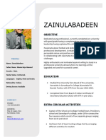 Zainulabdeen CV