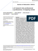 Baumfield Et Al - 2023 - Characteristics of Research Into Professional Learning Across Professions