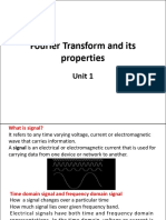 On Fourier Transform