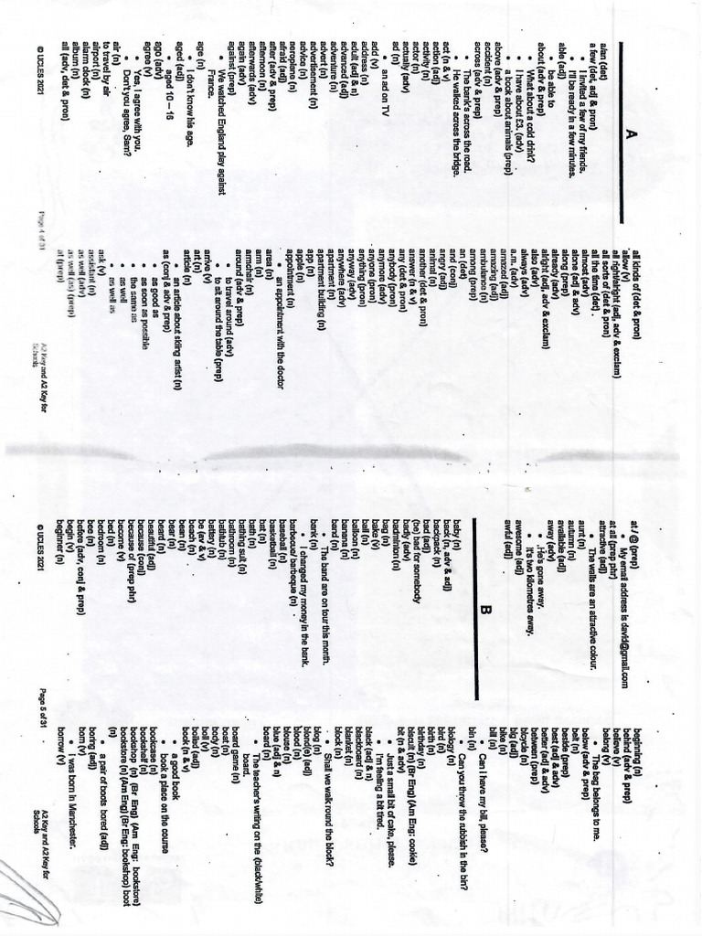 Cat Exam Vocab. | PDF