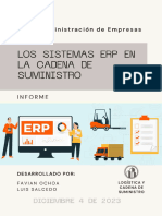 Tecnología en La Cadena de Suministro-ERP-U2