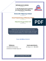 Exposé Sur Flexion Simple Groupe 2 PDF