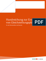 Handreichung Zur Erstellung Von Gleichstellungsplaenen Data