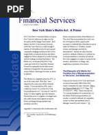 New York State’s Martin Act - A Primer