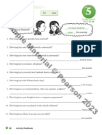 Side by Side Plus L3 U5 - Activity Workbook