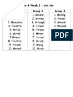 Term 4 Week 1 Shr Thr for Blog