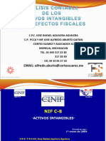 Activos Intangibles Fiscal y Contable