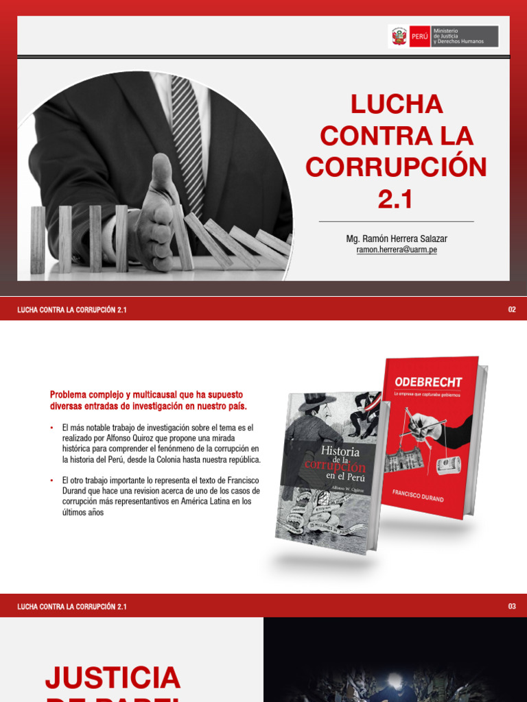 Lucha contra la Corrupción en Perú | PDF | Corrupción política | Soborno